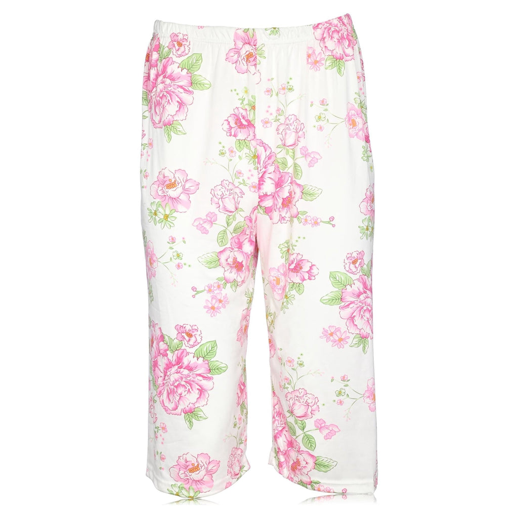SIZE: XL - JEFFRICO Womens Pajamas For Women Capri Set Sleepwear Soft Pajamas