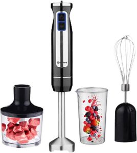 Insiya 4-in-1 Blender Set: Blend, Chop, Whisk, and Grind with Ease