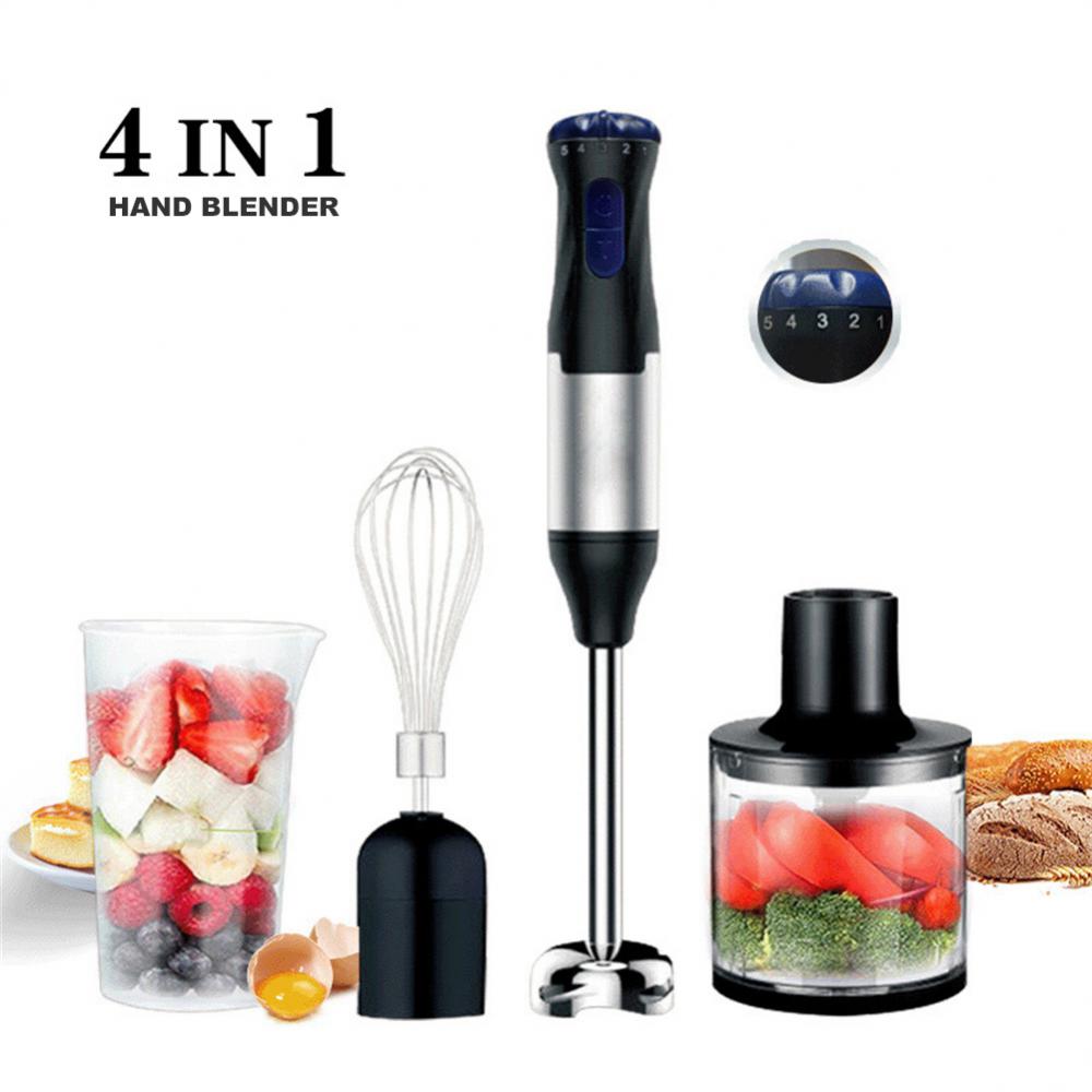 Insiya 4-in-1 Blender Set: Blend, Chop, Whisk, and Grind with Ease