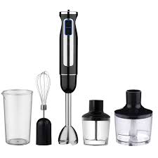 Insiya 4-in-1 Blender Set: Blend, Chop, Whisk, and Grind with Ease