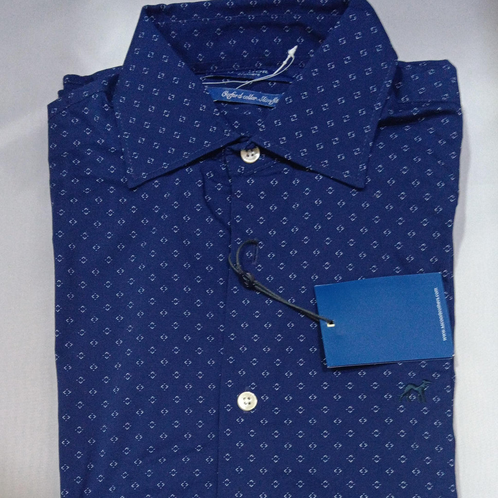 قميص ساكور بقصّة Slim Fit Fomfort Poplin Garment Dye