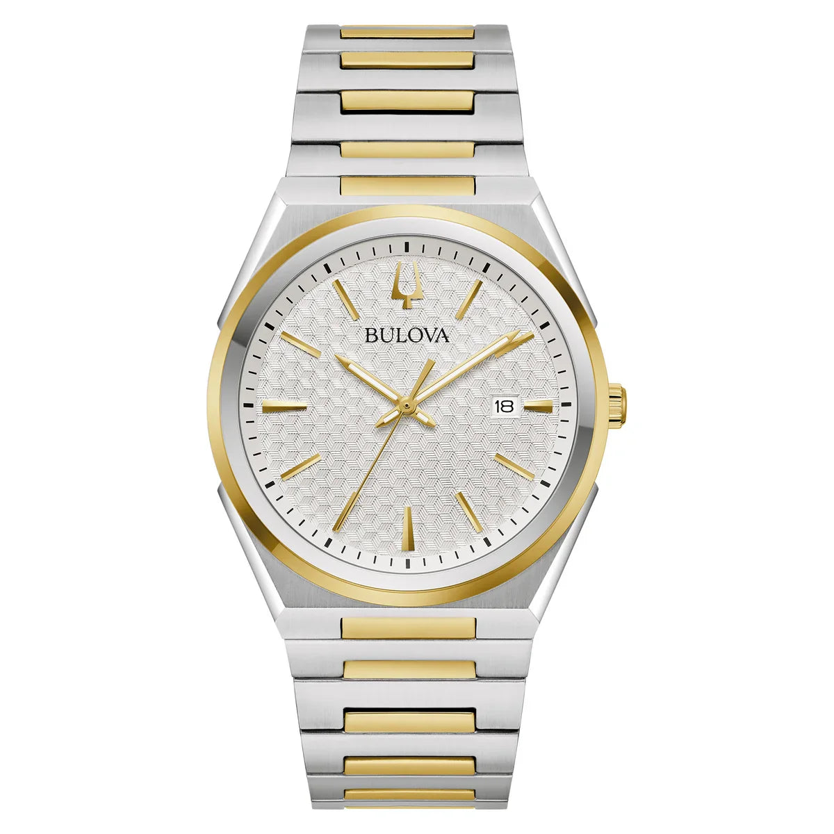 Bulova Classic Two Tone Stainless Steel Quartz Men's Watch