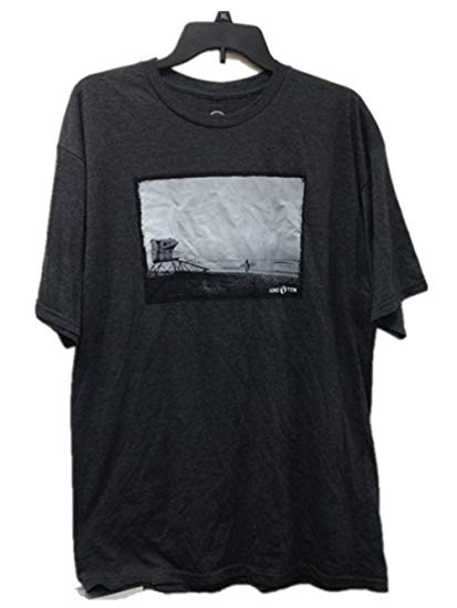 SIZE: M - Hang Ten Men's Graphic T Shirt (Charcoal)