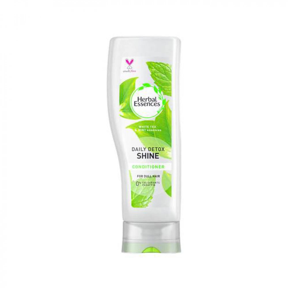 Herbal Essences Daily Detox Shine White Tea and Mint Conditioner, 400 ml