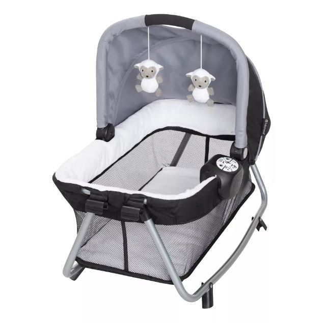 Baby Trend Retreat Twins Nursery Center Grey