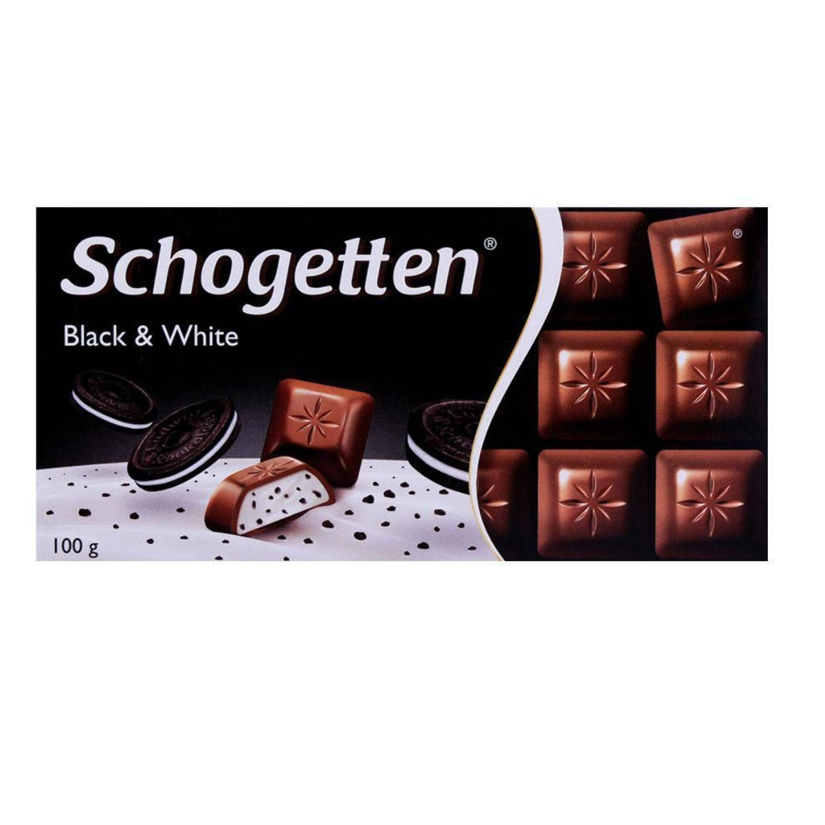 Schogetten Original Black White Chocolate 100 gram