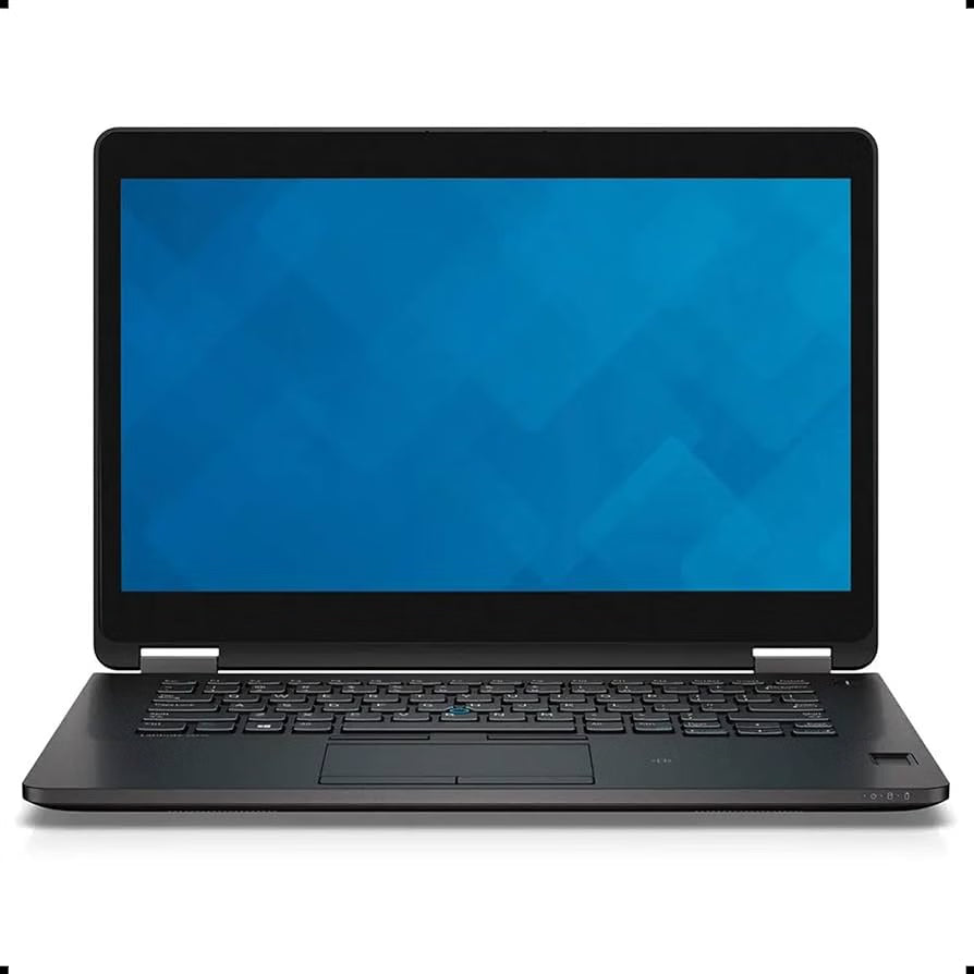 Dell Latitude 7470 Laptop 14 Inch 6th Generation Core i7 FHD Display Backlit Keyboard Laptop 256GB SSD - 16GB RAM - Black-used