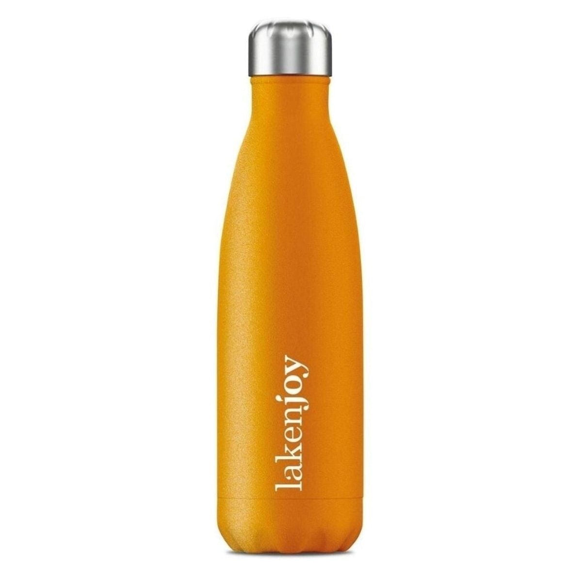 Laken Laken Joy 500ml Stainless Steel Thermal Water Bottle Narrow Mouth Double Insulated 12H Heat & 24H Cold Water Bottle - Orange