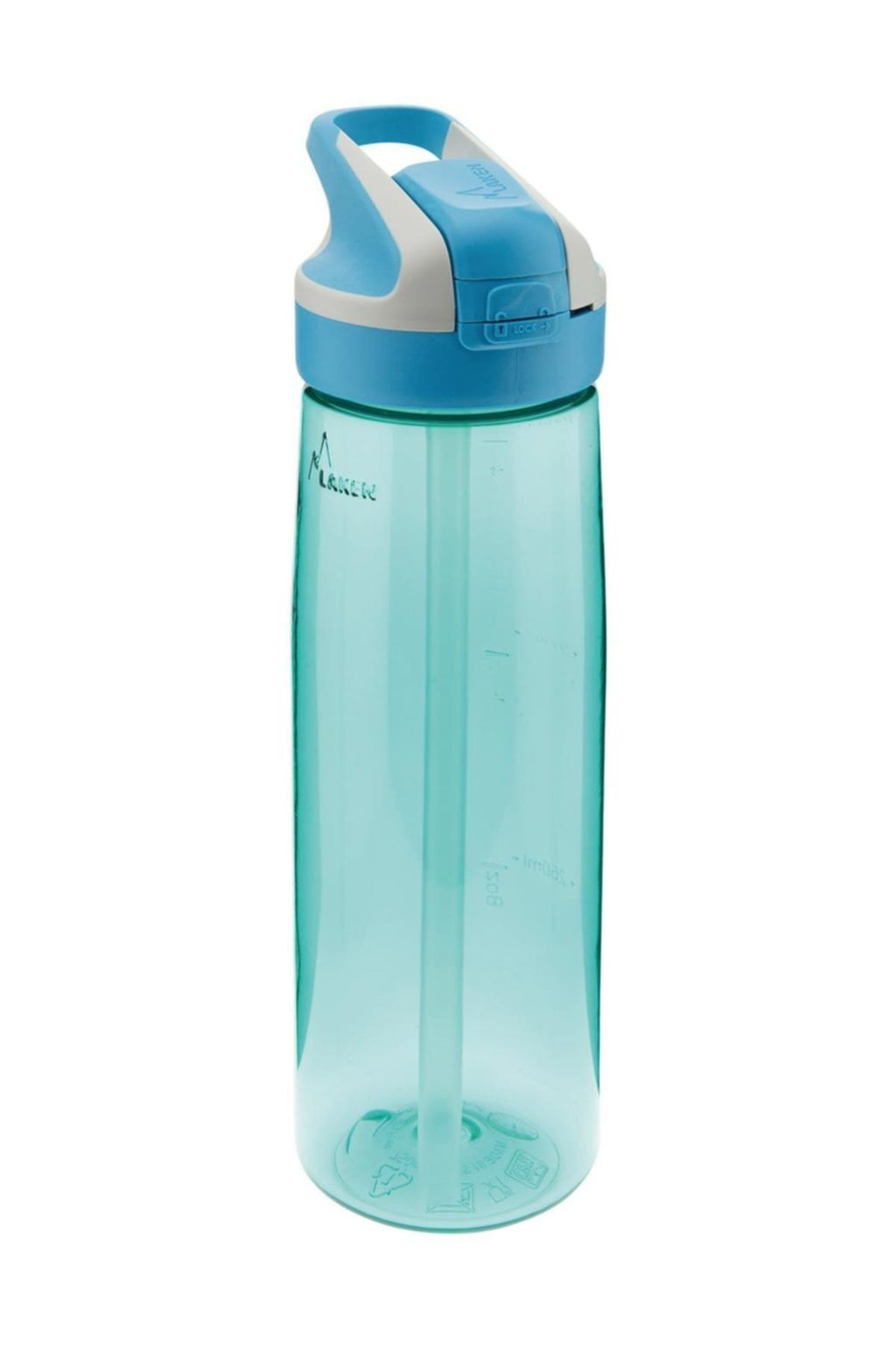 LAKEN Unisex Adult Tritan with Summit Cap 0.75 L Tritan Bottle, Blue