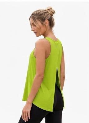 Fila Fi-Lux Open Back Tank Top KIWI GREEN FW11A514