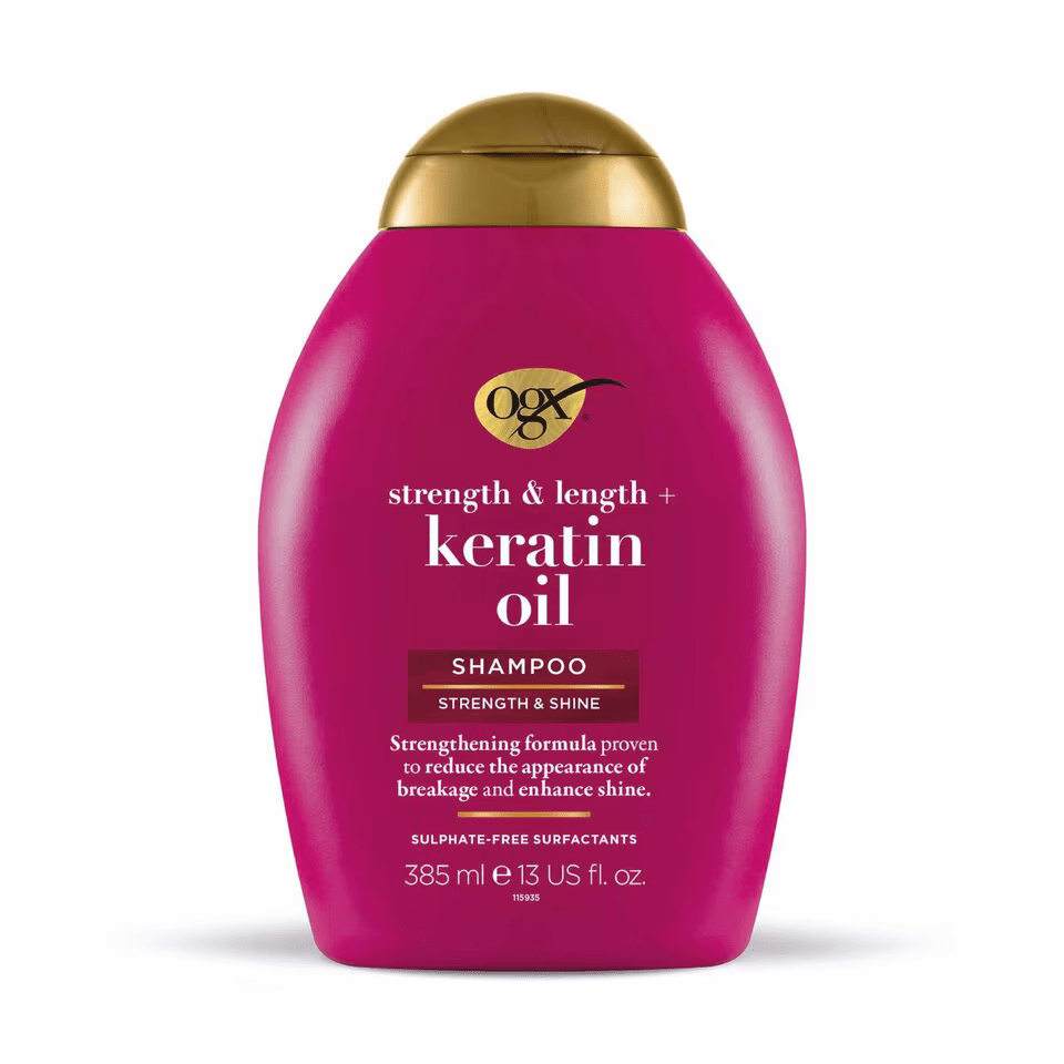 OGX Anti-Breakage + Keratin Oil Shampoo- 385ml