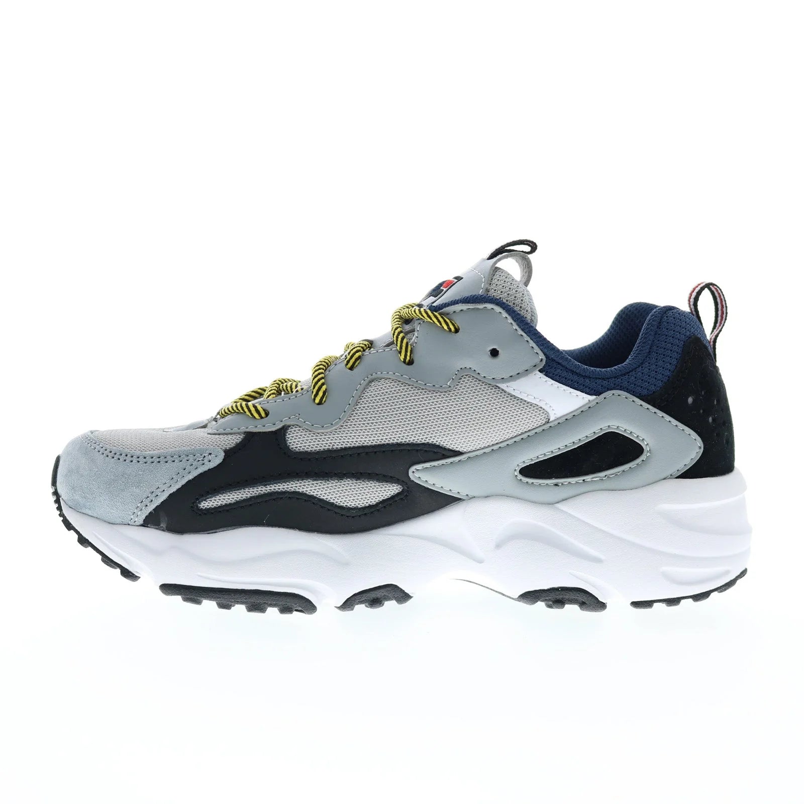 Fila Ray Tracer Mens Gray Mesh Lifestyle Sneakers Shoes (1RM00586-051)