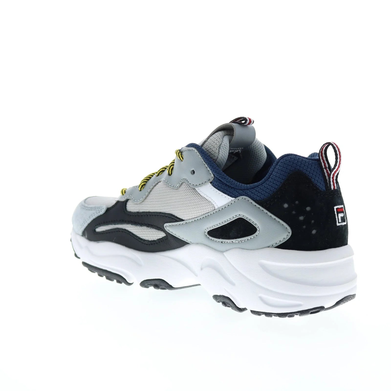 Fila Ray Tracer Mens Gray Mesh Lifestyle Sneakers Shoes (1RM00586-051)