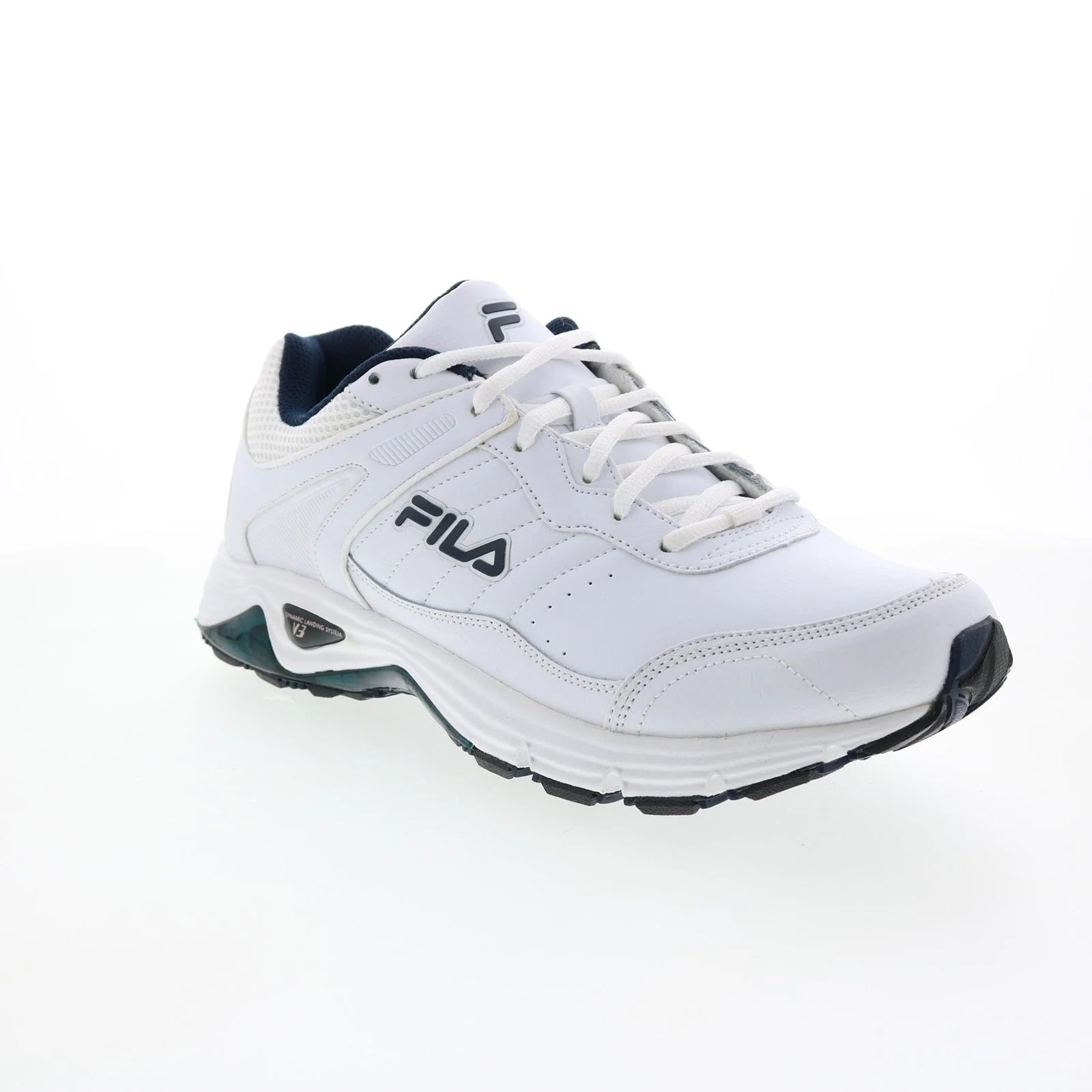 Fila Sporter Mens White Leather Lifestyle Sneakers Shoes (1SR20504-109)