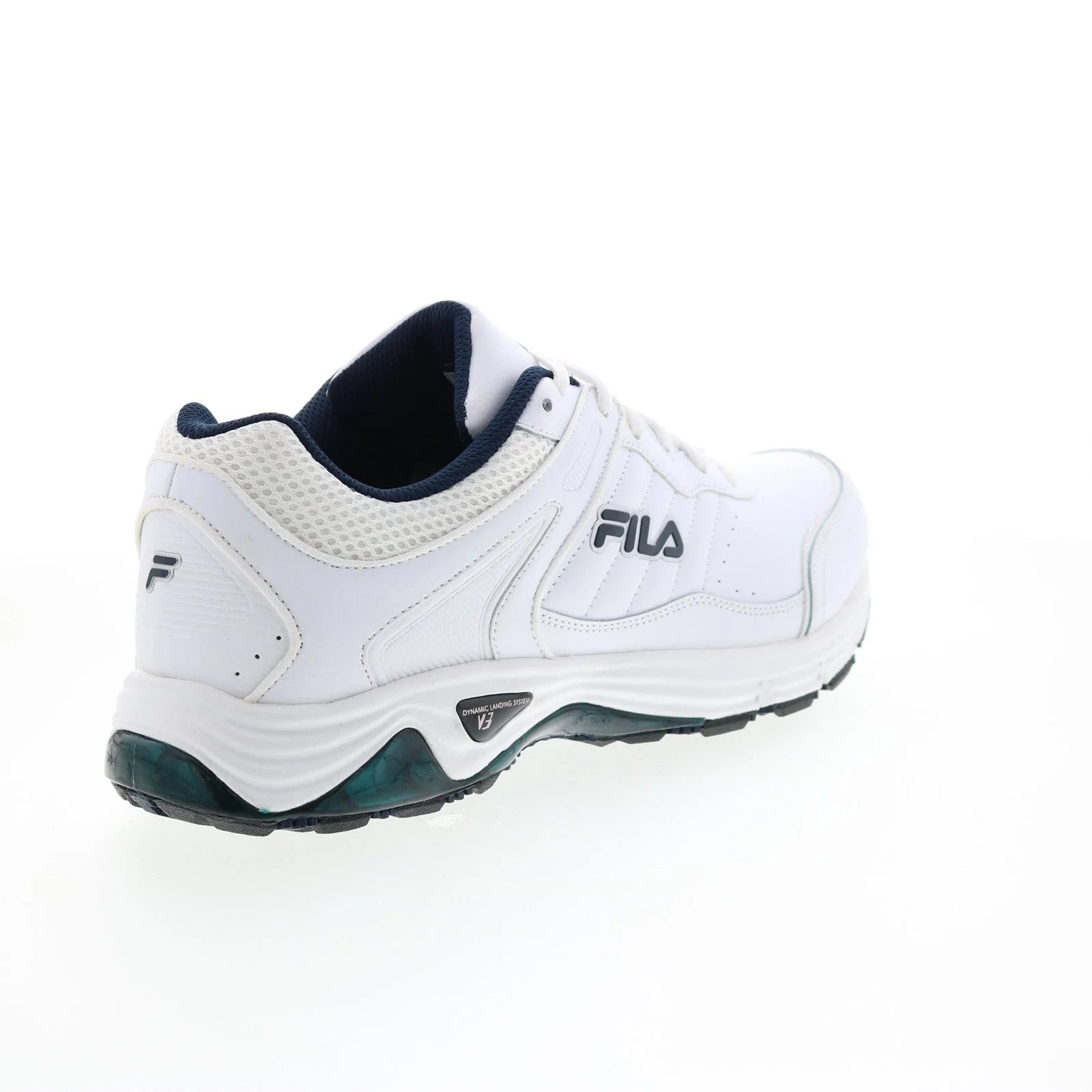 Fila Sporter Mens White Leather Lifestyle Sneakers Shoes (1SR20504-109)