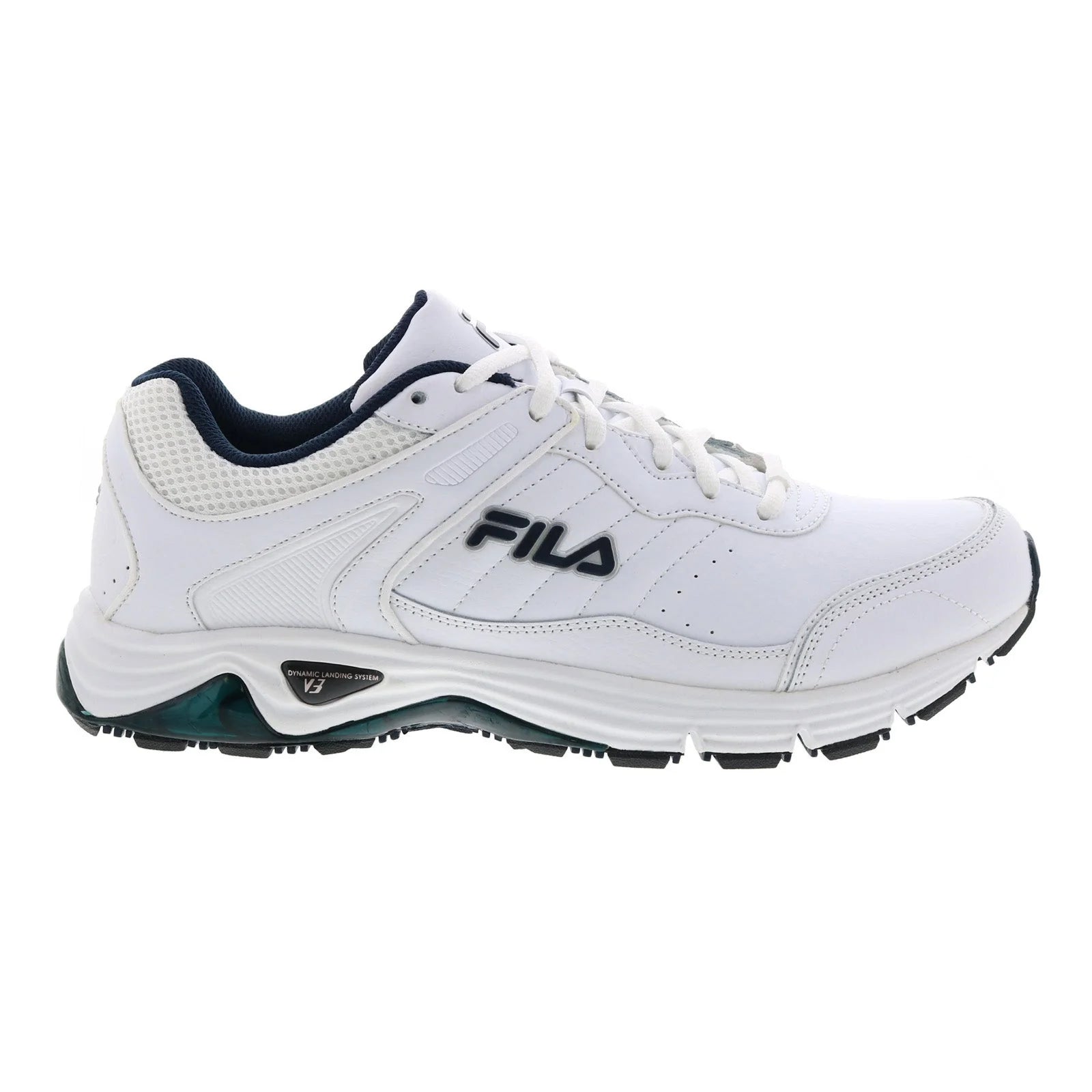 Fila Sporter Mens White Leather Lifestyle Sneakers Shoes (1SR20504-109)