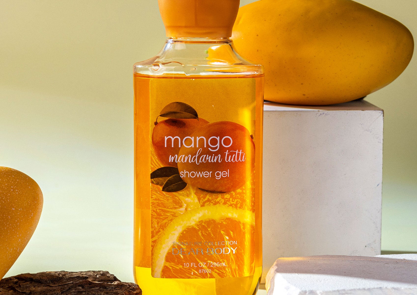 Dear Body Mango Mandarin Tutti set of 4 (Body Splash 236ML + Shower Gel 295 + Body Butter 200g + Hand Lotion 59ml),TD87690