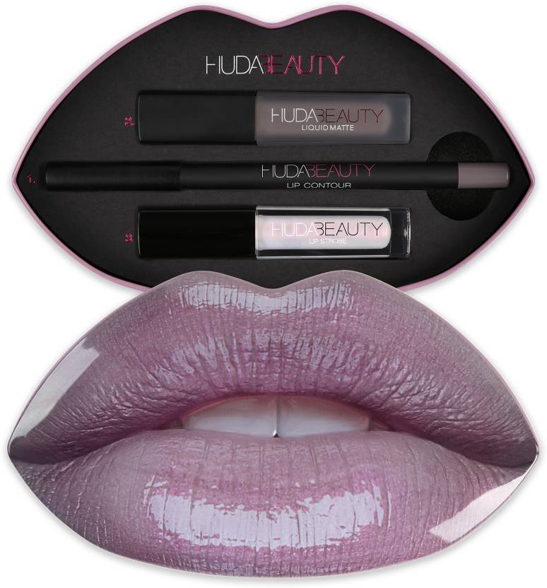 Huda Beauty CONTOUR & STROBE SET SILVER FOX & ENCHANTING