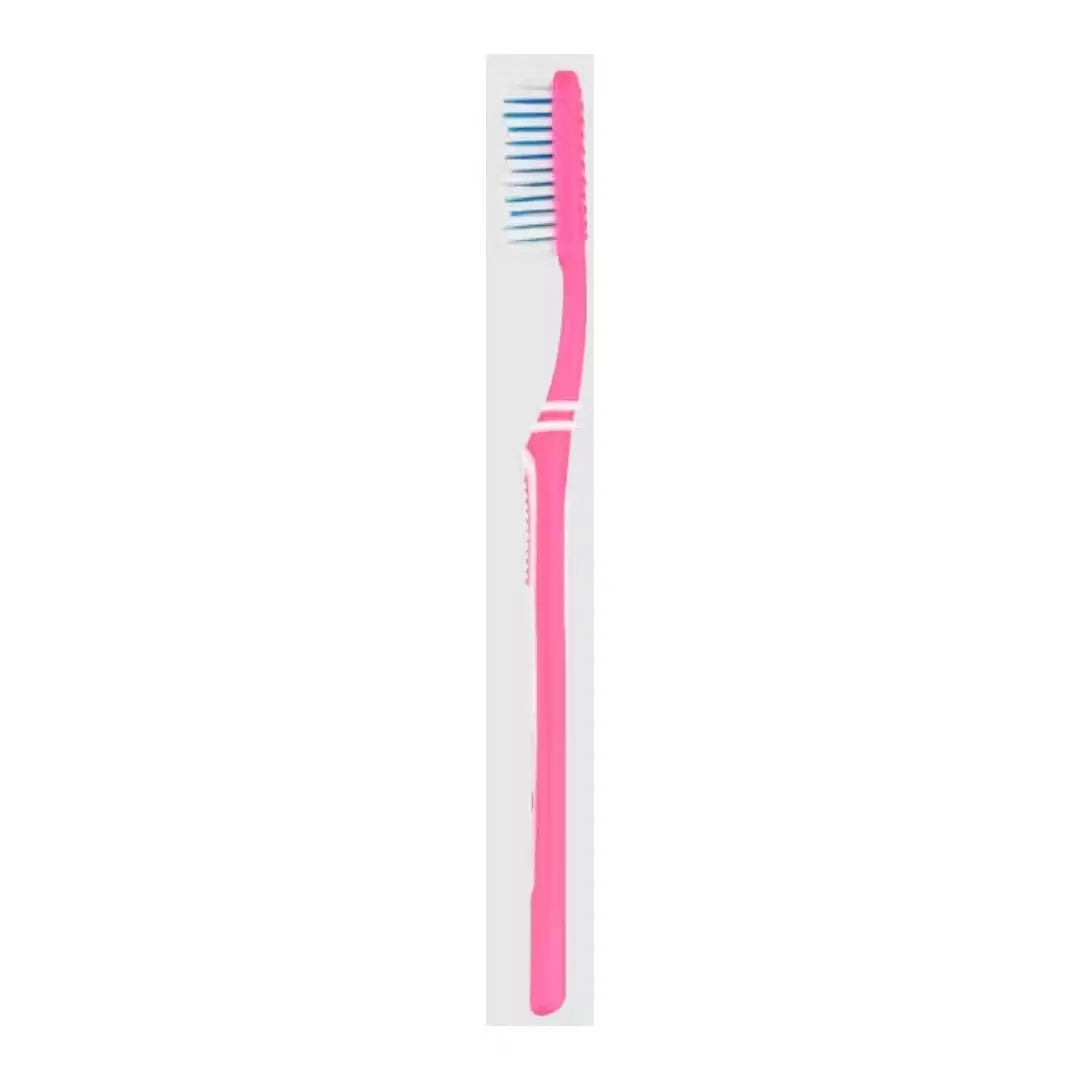 Colgate Pink Medium Bristle Toothbrush - Gentle yet effective cleaning for your smile. Shop on Dubailisit!