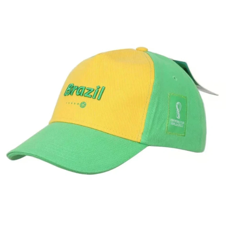 FIFA 2022 with the Official Brazil Boys Cap - Featuring the Official Emblem