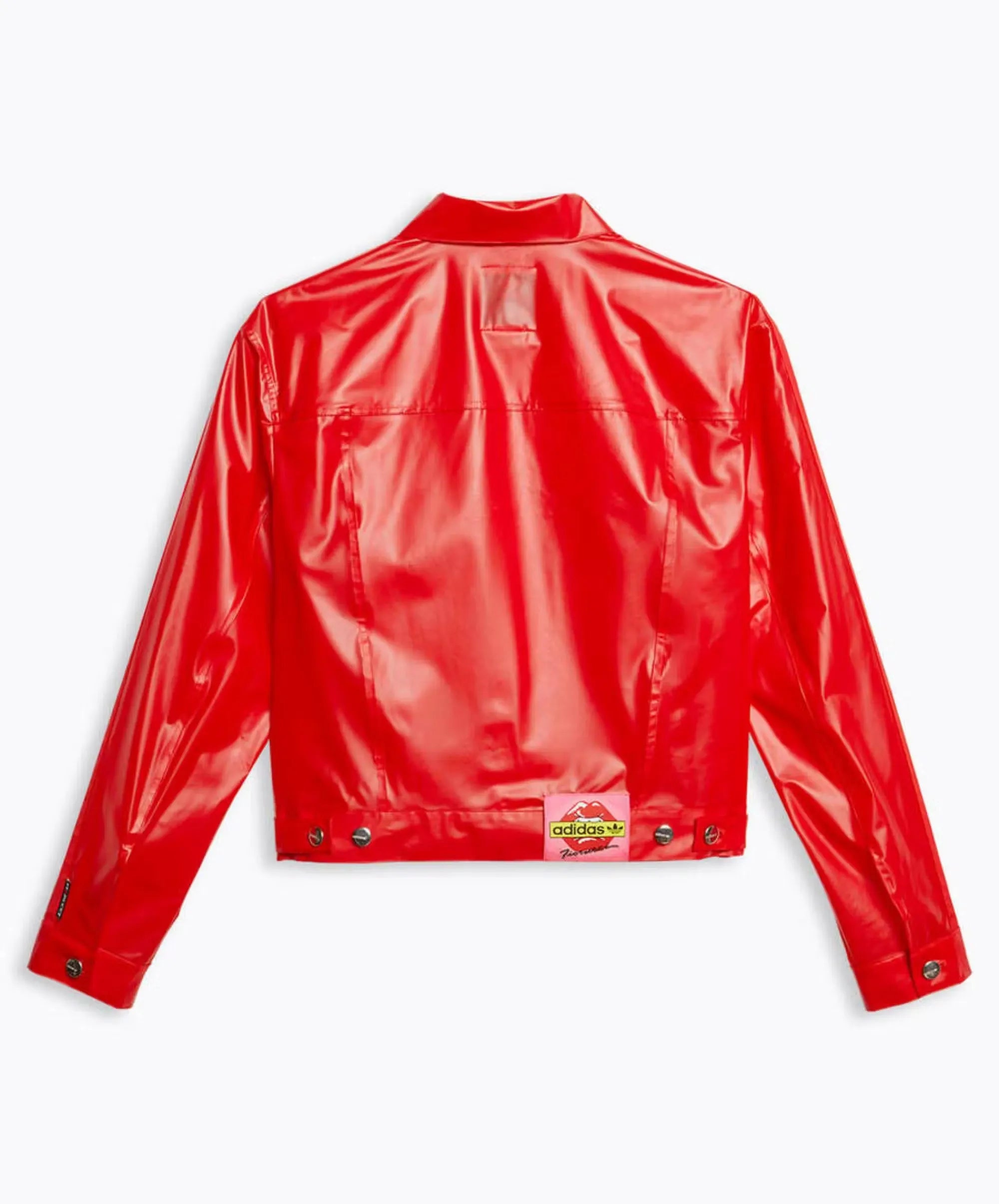 Adidas x Fiorucci Kiss Women's Jacket features a bold design with contrasting colors and playful graphics. A stylish and statement piece for everyday wear. Shop on Dubailisit!