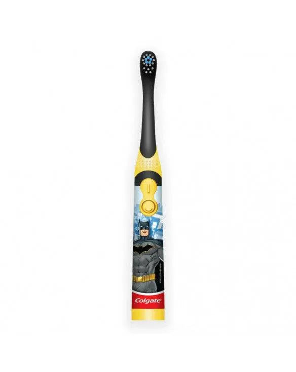 Colgate Kids Batman Electric Toothbrush, Extra Soft, 3+ Years - Power Up Brushing Fun