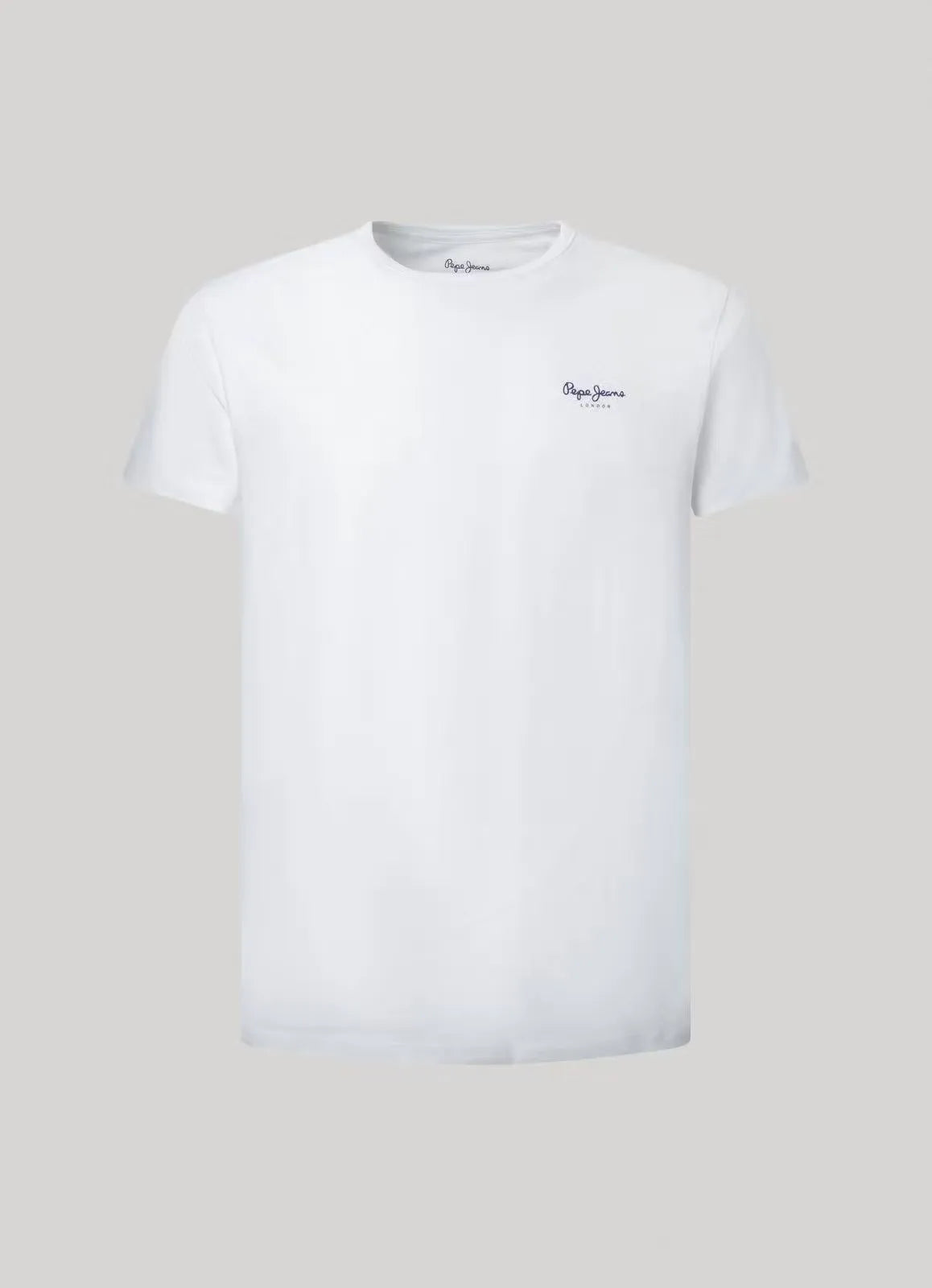 Pepe Jeans t-shirt featuring a bold, printed logo. Crafted from comfortable cotton for a casual and stylish look. Shop Dubailisit! Pepe Jeans Printed Logo T-Shirt Stand Out in Style with this Trendy Essential