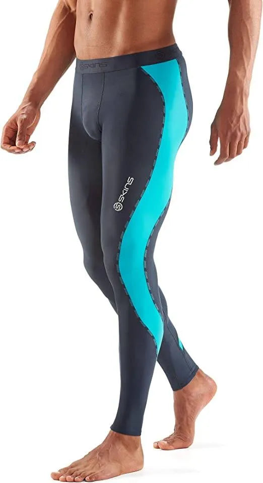 Men's Skins DNAmic long tights, stylish and functional for achieving fitness goals