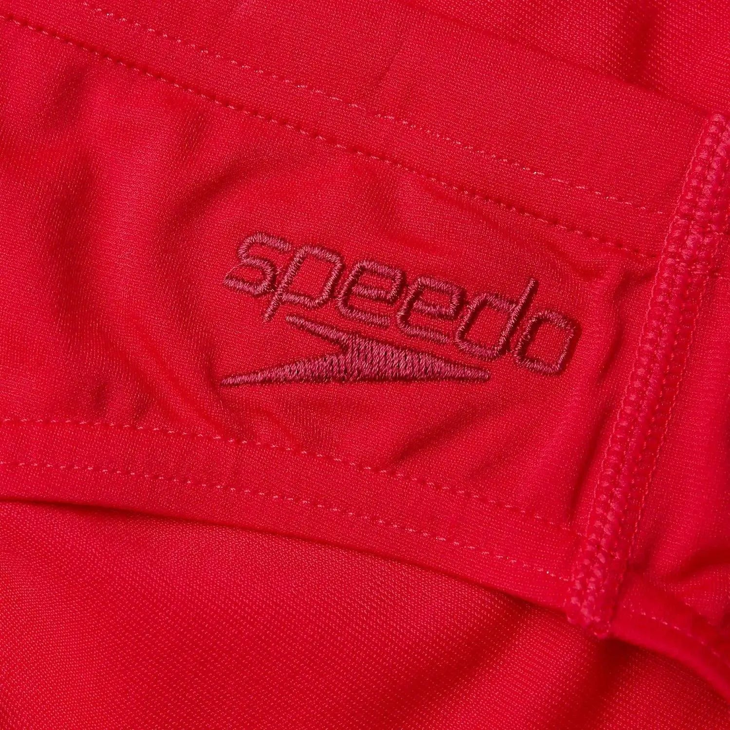Speedo Red Eco Endurance+ Brief. Sustainable style & performance for your swim (mention size if relevant).Look Good, Feel Good, Do Good. Sustainable performance and bold style in one eco-friendly Speedo brief.