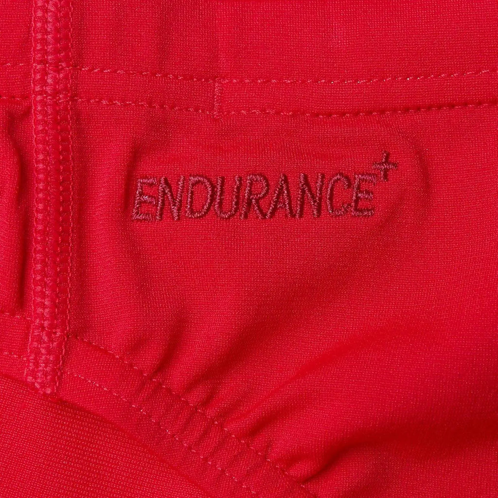 Speedo Red Eco Endurance+ Brief. Sustainable style & performance for your swim (mention size if relevant).Look Good, Feel Good, Do Good. Sustainable performance and bold style in one eco-friendly Speedo brief.