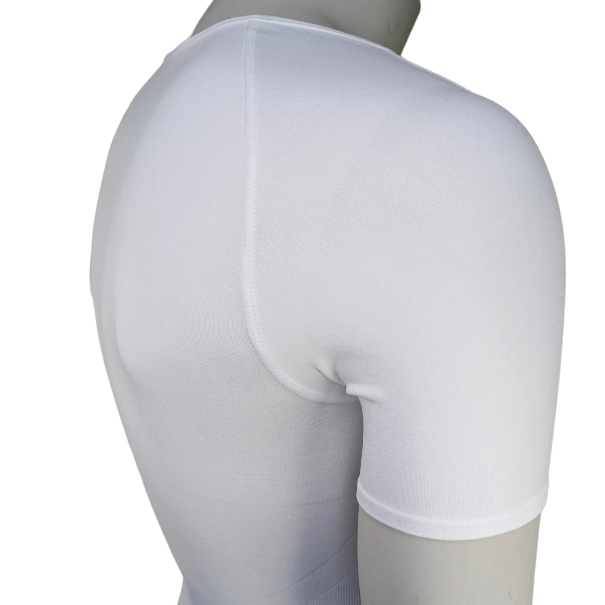 Splash Slim Ezze: White shapewear for men, comfort & confidence boost.Look & Feel Confident: Achieve a toned appearance with the supportive Slim Ezze.