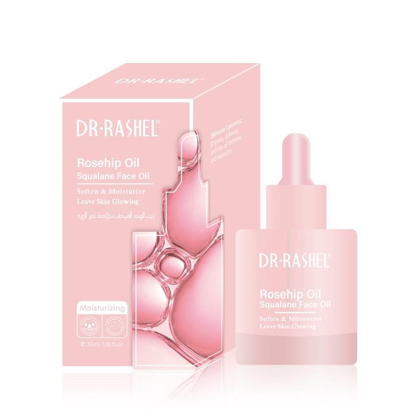 Dr. Rashel Rosehip & Squalane Face Oil - 35ml Moisturizing Elixir