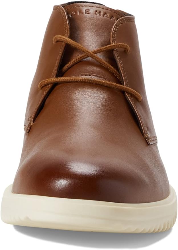 Cole Haan Grand+ Chukka Men's Oxford C37021, Brown & White