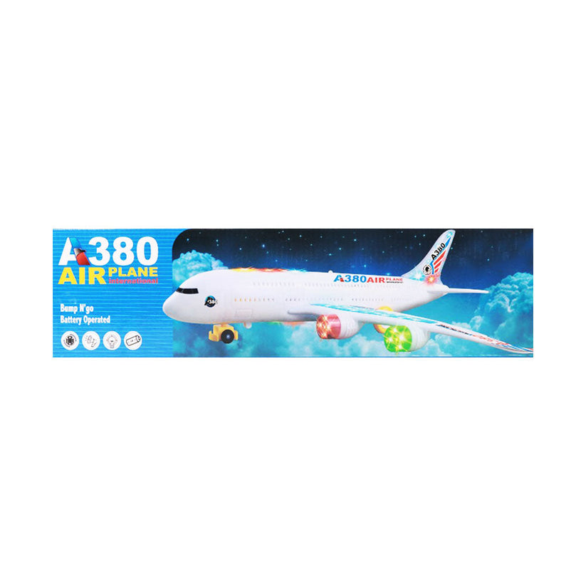 Airbus A380 Aeroplane Battery Operated Super Toy for Kids