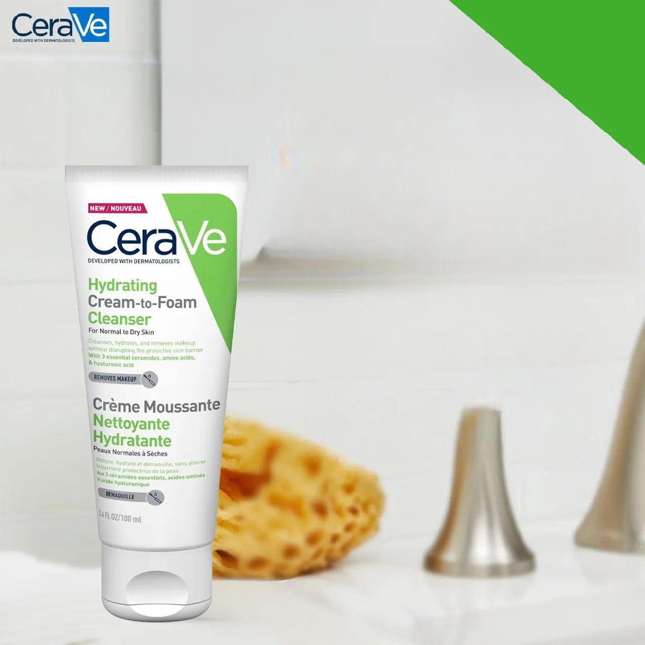 This dermatologist-developed cleanser removes dirt, oil, and makeup without stripping moisture, revealing hydrated, silky skin.
