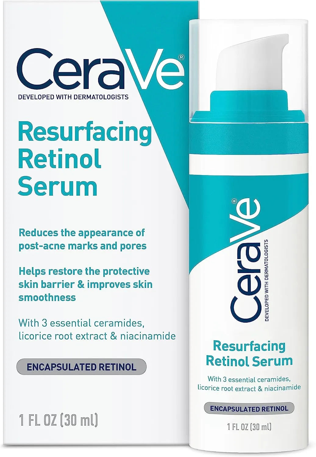 CeraVe Resurfacing Retinol Serum 30ml - Your Key to Glowing Skin