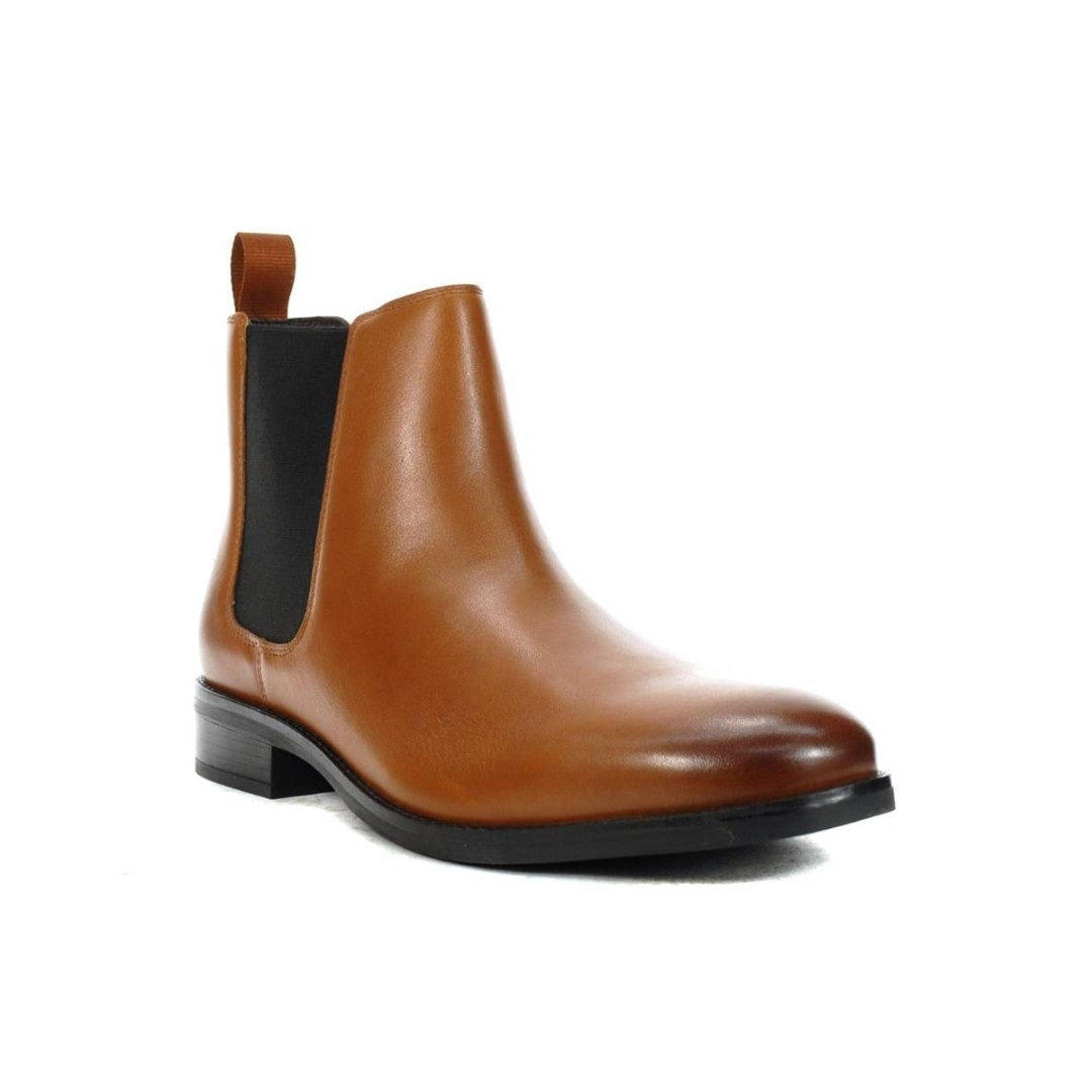 Cole Haan Men's Grand+ British Tan Leather Chelsea Boots C37859