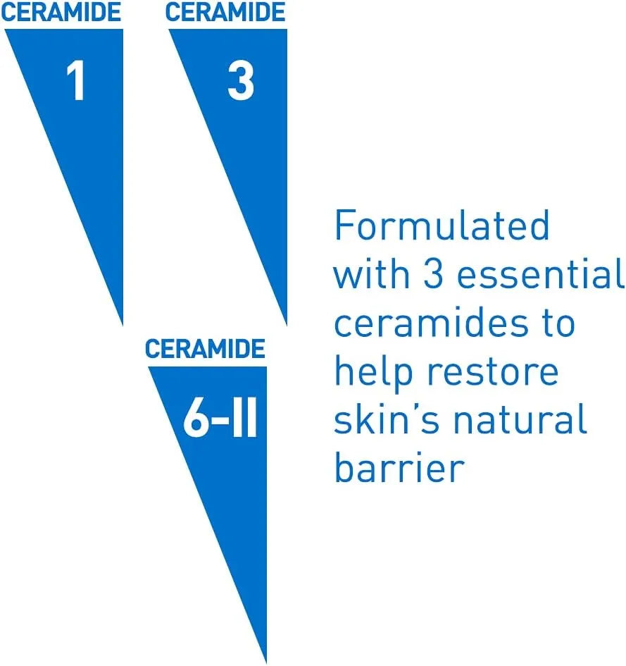 Fight acne & breakouts with 4% benzoyl peroxide while hydrating with ceramides.This dermatologist-developed cleanser removes dirt & oil, targeting acne without over-drying (150ml).