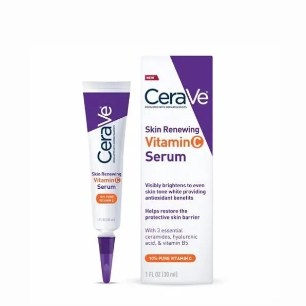 CeraVe Skin Renewing Vitamin C Serum 30ml - The Secret to a Youthful Glow