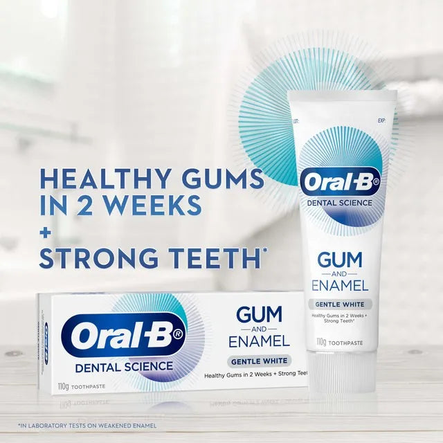 Oral-B Gum and Enamel Gentle White Toothpaste 110g - Protect Your Smile