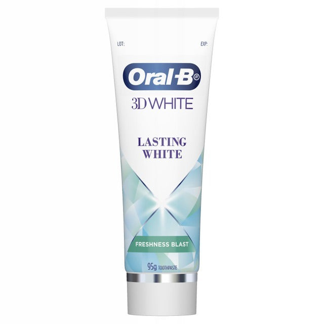 Oral-B Lasting White 3D White Toothpaste 95g