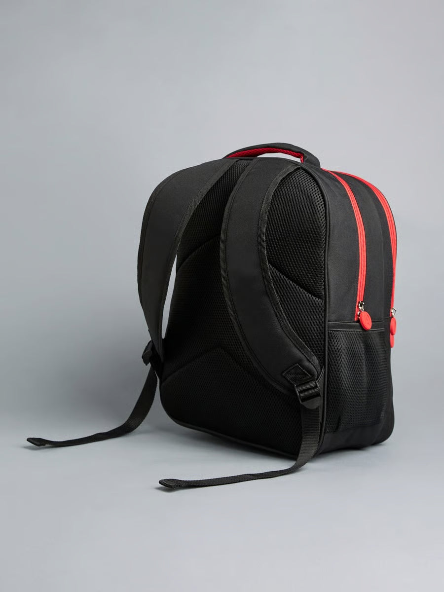 Avengers Print Backpack with Adjustable Shoulder Straps and Zip Closure