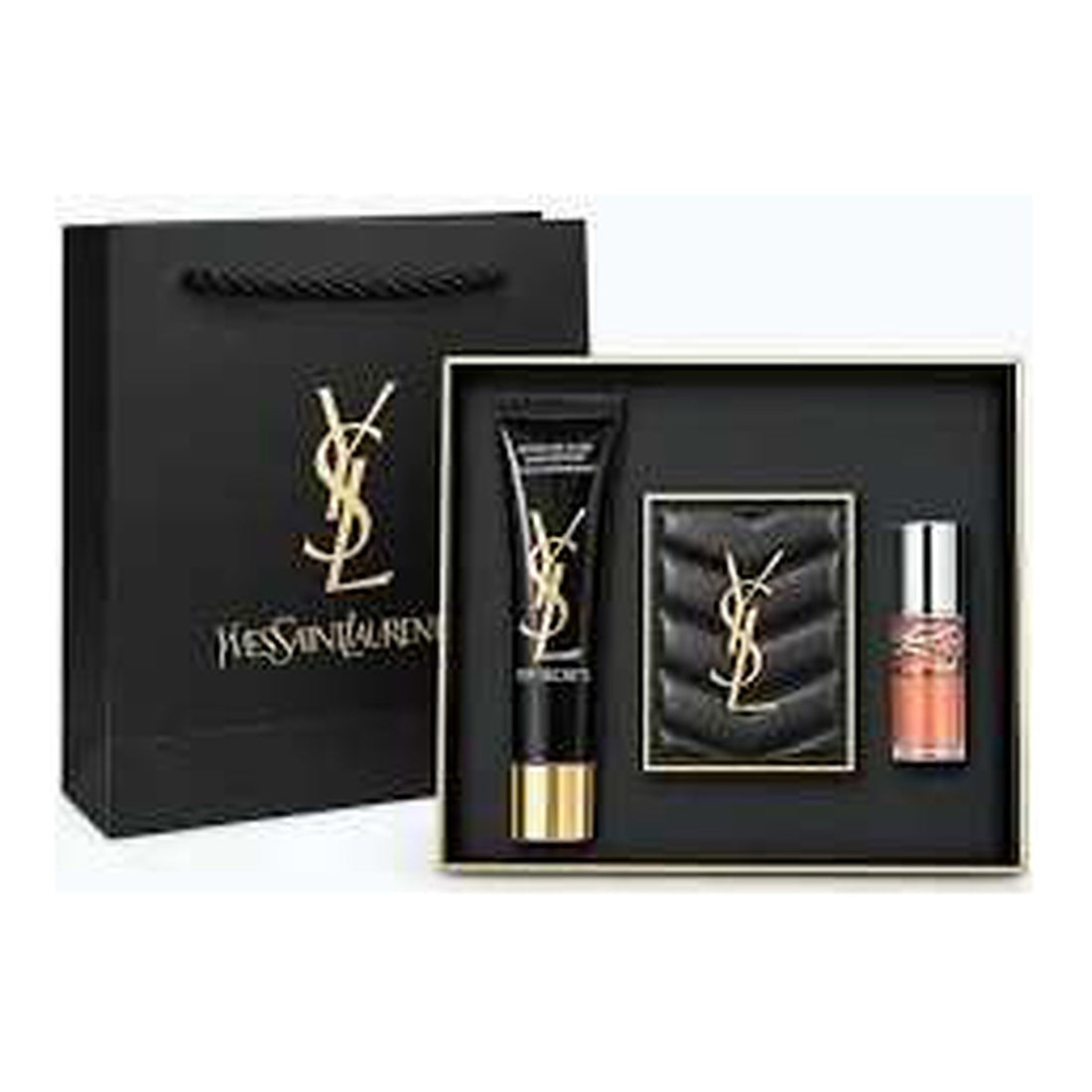 Yves Saint Laurent Makeup Gift Set 3 Pcs Black/Gold