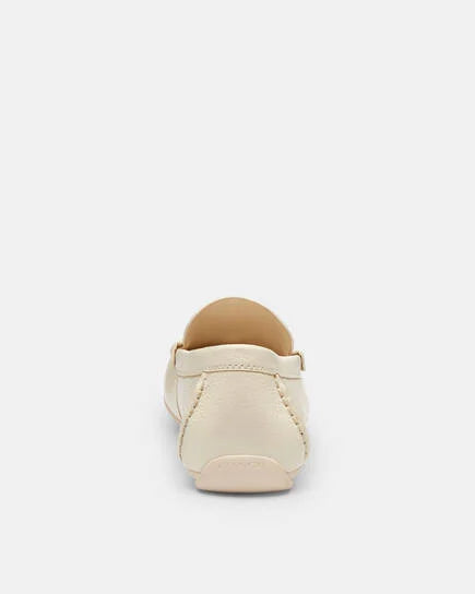 Coach Jocelyn Leather Loafer White