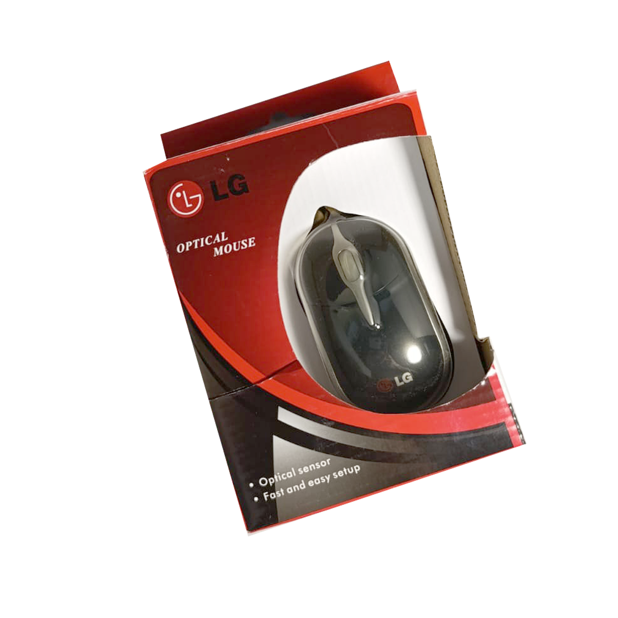 LG Optical Mouse (F45A) – High Precision, Ergonomic Wired Mouse for Computers and Laptops