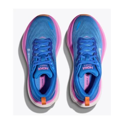 Hoka One One Bondi 8 Women's Wide D Coastal Sky, All Aboard (1127954-CSAA)