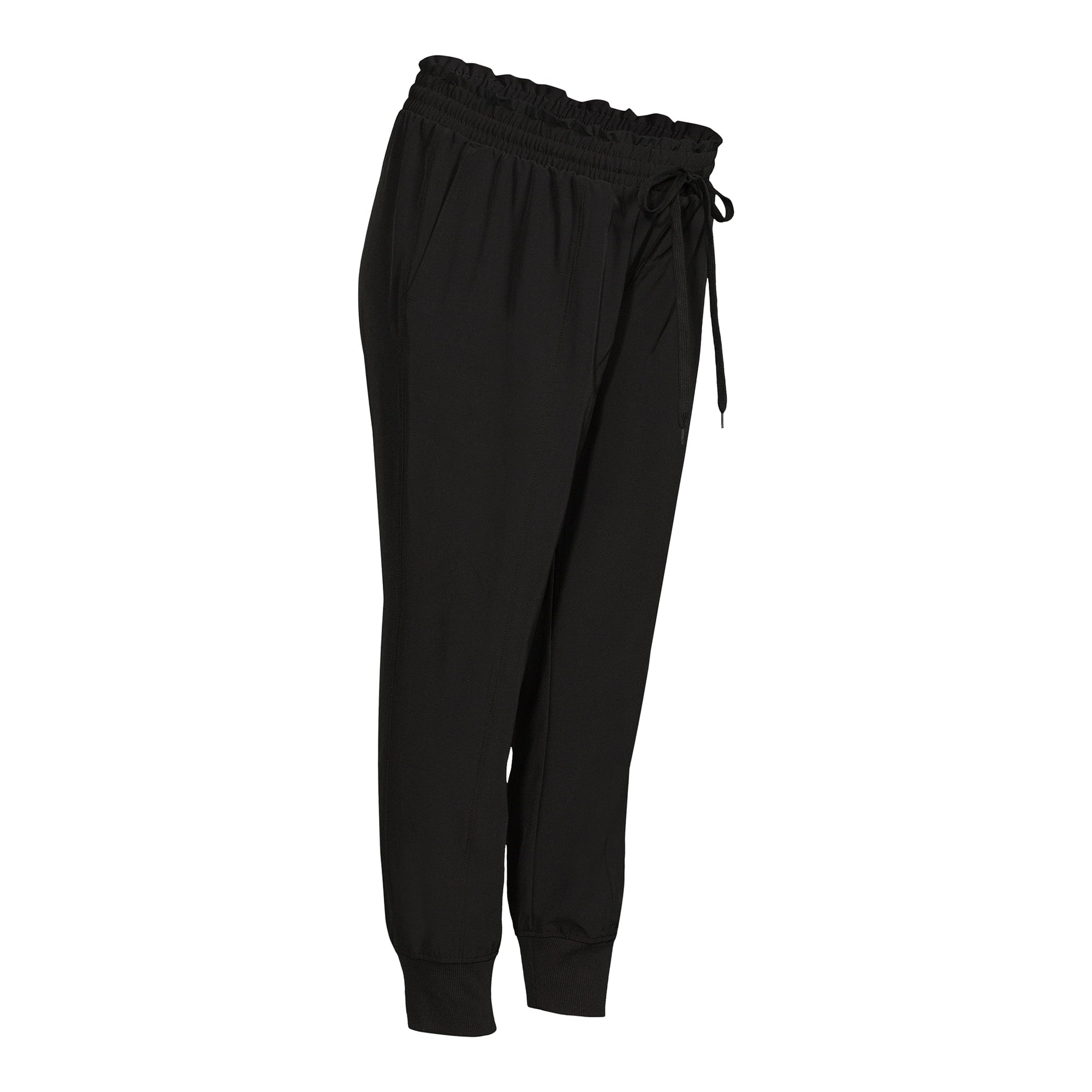 SIZE: M(8-10) - Time and Tru Women's Maternity Jogger Pants