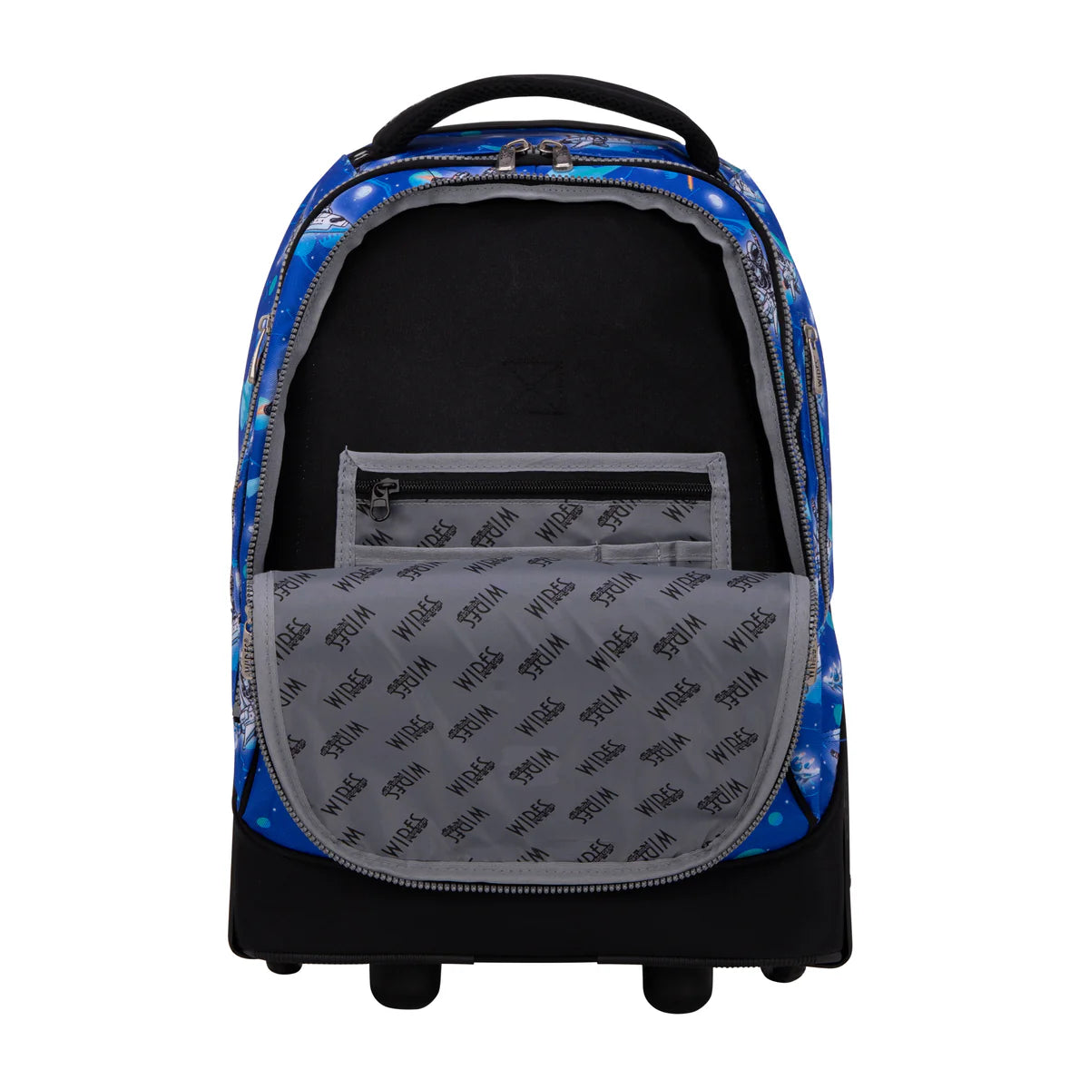 Wires Spaceman Wires Big Wheel School Bag Trolley Set of 3 - Lunch Bag & Pencil Case - W24520