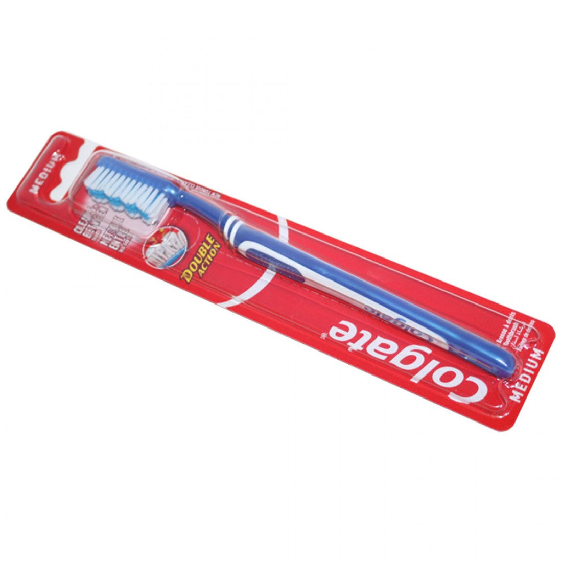 Colgate Double Action Medium Toothbrush - Blue