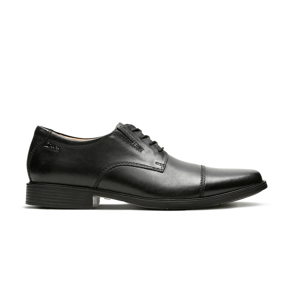 Clarks Men's - Tilden Cap 'Black Leather'